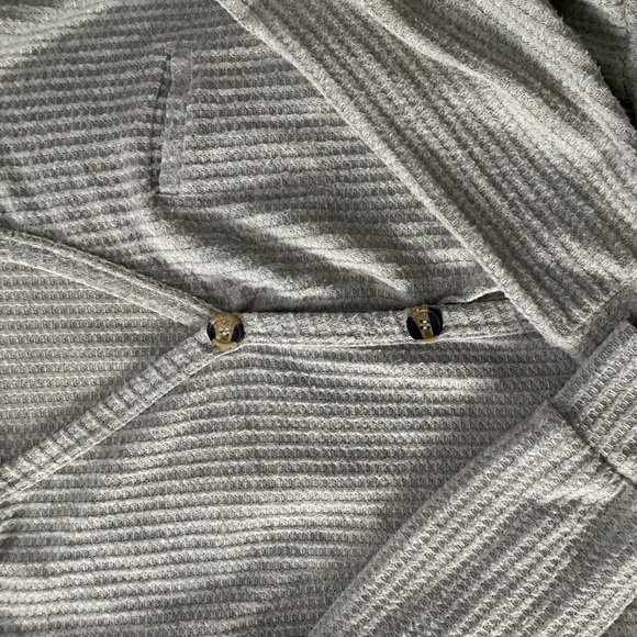 ❌SOLD❌ Gray Button-Up Sweater - Picture 2 of 5